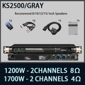 FUHAM KS2500 Digital Power Amplifier 2/4 Channel 8 Ohm 1200W Audio Amplifier Digital Amplifier Audio DJ Stage Performance