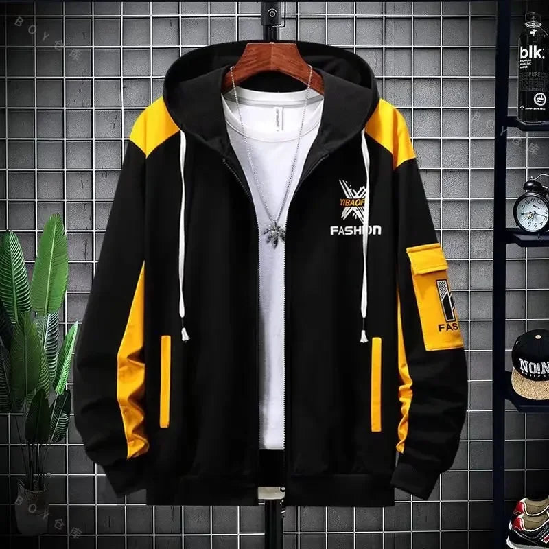 Tracksuit for Men 2 Piece Set Hoodies Sweatpants Sportswear Fitness Sweatshirt Sports 2PCS Suit Male Autumn - View 5 | SAMAG
