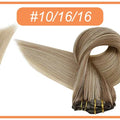 Full Shine Clip in Hair Extensions Human Hair Clip Balayage 7pcs 120g Double Weft Hair Extensions Human Hair For Woman