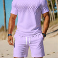 Summer Men's Polo Shirt Set - 3D Printed Design | SAMAG