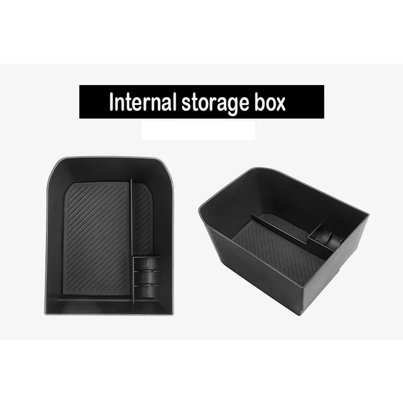 Stowing Tidying For Kia EV3 2024 Center Console Armrest Car Internal Storage Box Organizer Tray Accessories