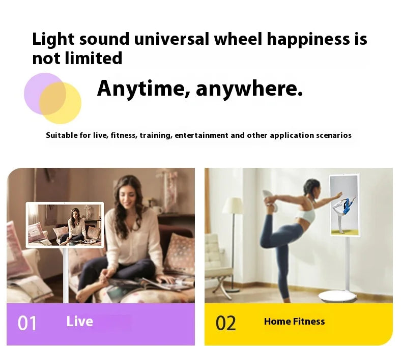 HD Live Display for High-end Events Home White LED LCD Portable Mini TV 60Hz Professional Cinema Screen for Meeting Bedroom