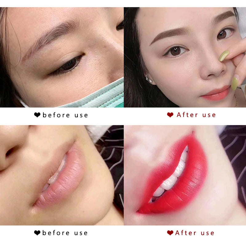 15ml Permanent Makeup Ink Color Natural Eyebrow Lips Dye Tattoo Ink Microblading Pigments For Body Beauty Tattoo Art Supplies