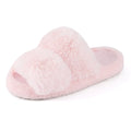 Smile PoP Classic Fuzzy Fluffy Slippers Women Winter Women Slippers Indoor Short Plush House Slippers Antiskid Flat Lady Slipper