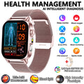 2026 New Professional-Grade Health Smart Watch Men ECG BP HR Uric Acid Lipid BMI Body Analysis Bluetooth Call Smartwatch Women