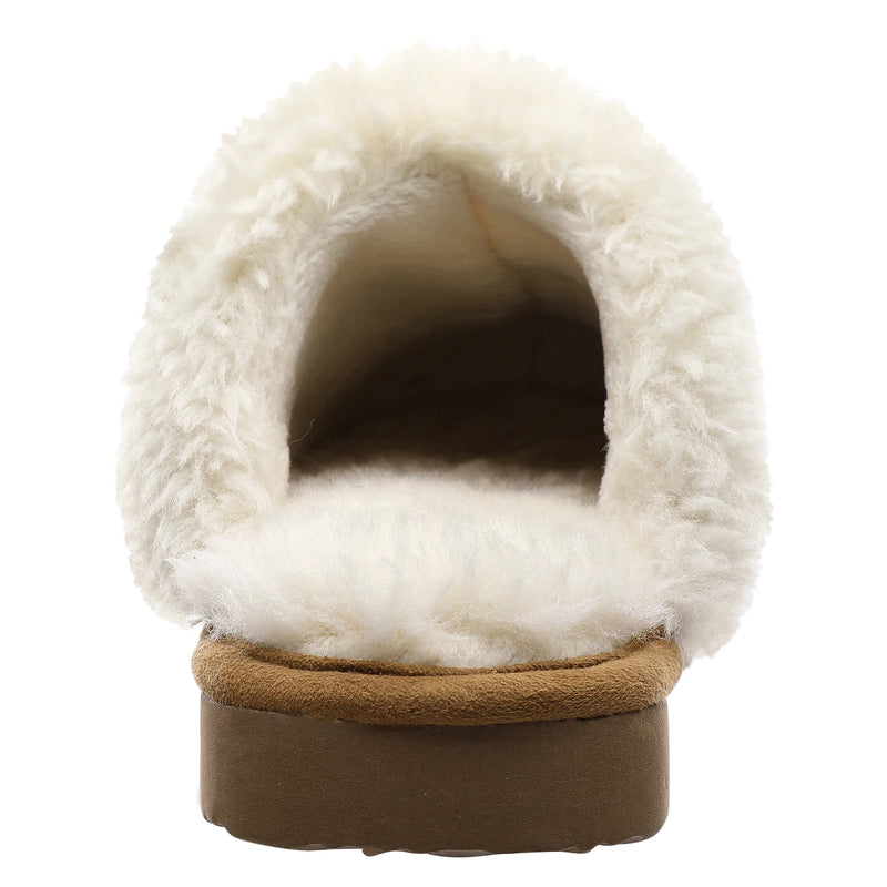 Comwarm Winter Fluffy Fur Slippers for Women Warm New Home Slippers Faux Fur House Mules Shoes Indoor Bedroom Comfy Fuzzy Slides