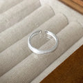 925 Sterling Silve Love Heart Hollowed Out Ring For Women Girl Extremely Fine Korea Ins Jewelry Gift Dropshipping