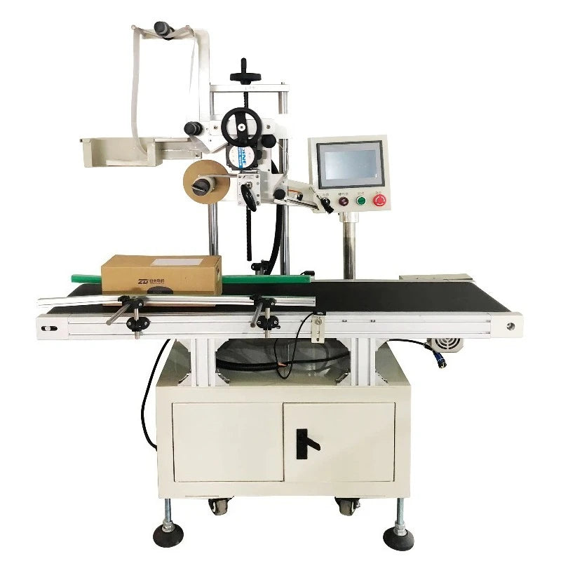 Automatic Horizontal Sticker Label Printing Machine Top Quality for Carton Box Labeling Applicator Custom