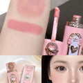 Gege Bear Strawberry Pink Liquid Blush Korean Makeup Matte Nude Apricot Tint Blusher Brighten Face Rubores Rouge Cute Makeup