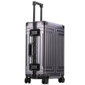 KLQDZMS 20'24'26'29 Inch Business Trolley Case All Aluminum Magnesium Alloy Boarding Case Large Capacity Universal Wheel Luggage