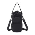Portable Water Bottle Bag with Adjustable Strap Thermal Mugs Insulated Protective Cover Phone Pocket Outdoor Sports Travel Bag