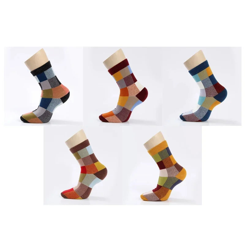 5pairs Men's Quarter Length Athletic Socks For Sports | SAMAG