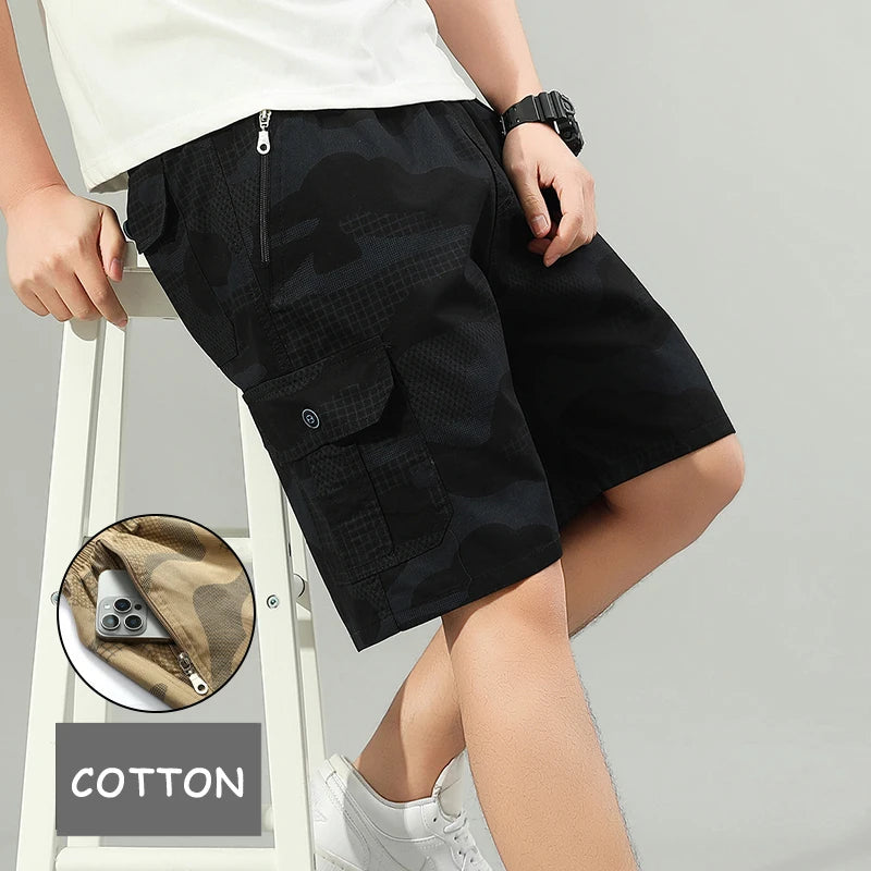 Men's Cargo Shorts Hiking Running Light Weight Summer | SAMAG