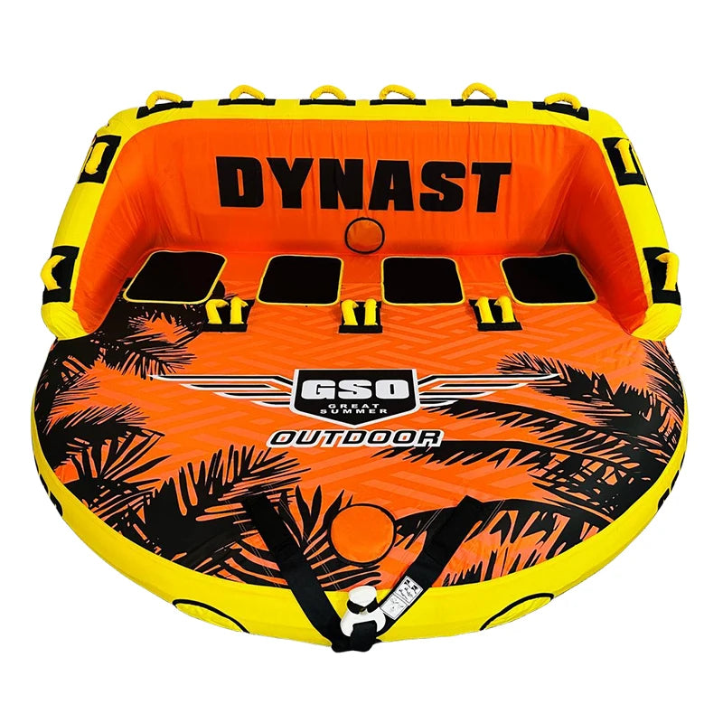 4 Person Inflatable Towel Tube Sofa,Durable, Water Sports