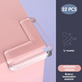 16PCS Baby Safety Silicone Protector Table Corner Edge Protection Cover Electric Socket Protection Children Anticollision Guards