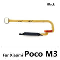 Fingerprint Scanner For Xiaomi Poco X3 Pro M3 F3 / M4 Pro 4G Home Button Fingerprint Menu Return Key Sensor Flex Cable