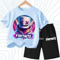 Fortnites Series T-shirt Shorts Suit for Children Hot | SAMAG