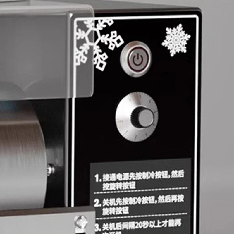1200W Hotsell Snowflake Ice Machine Commercial Ice Cream Shaved Ice Machine Internet Celebrity Small Milk Ice Shaved Ice Machine