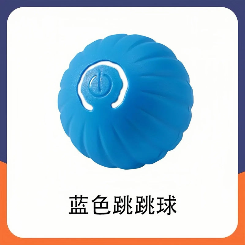 Smart Rolling Ball Cat Toy Interactive Self Play Bite Resistant Pet Toys for Cats Entertainment Boredom Relief Pet Supplies Cat