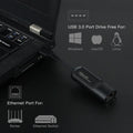2.5G USB Ethernet Adapter 2500Mbps USB3.0 Lan Network Card C to RJ45 Internet for Laptop PC Windows Mac OS - Visuel 5 | SAMAG