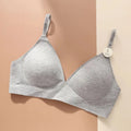 Top New Threaded Non-marking Women's Bra Without Steel Ring Gathering Anti-sagging Women's Underwear Sports Comfortable Bra