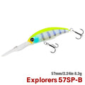 TSURINOYA 57SP Deep Dive Suspending Minnow SHAD Fishing | SAMAG