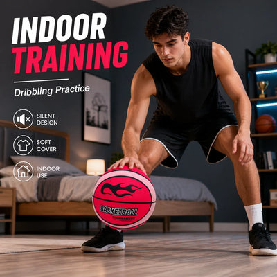 Silent Basketball with Soft Cloth Cover Indoor Quiet | SAMAG