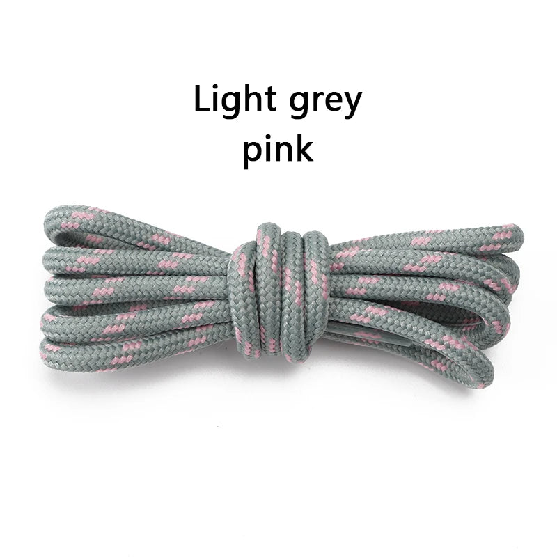 Outdoor Sports Round Shoelaces Durable Polyester Shoe laces Baskets Boots Laces for Shoes 100/120/140/160cm Shoe Accessories