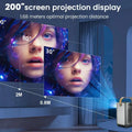 Mini Smart 4K Android Pico Projector With Wi-Fi Home Theater Connectivity For Mobile Phone Projecting