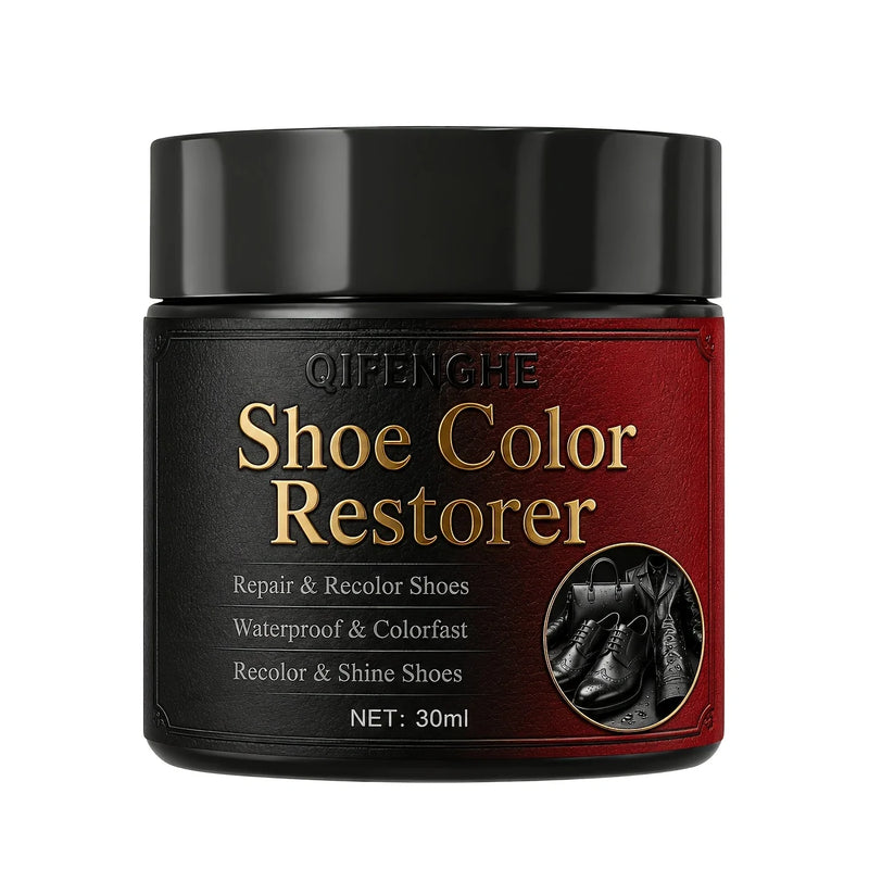 Shoe Leather Scratch Remover & Color Restorer, Waterproof Recolor Balm, for Dress Shoes & Leather Boots