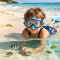 Kids Swimming Goggles with Nose Cover Anti-fog Waterproof | SAMAG