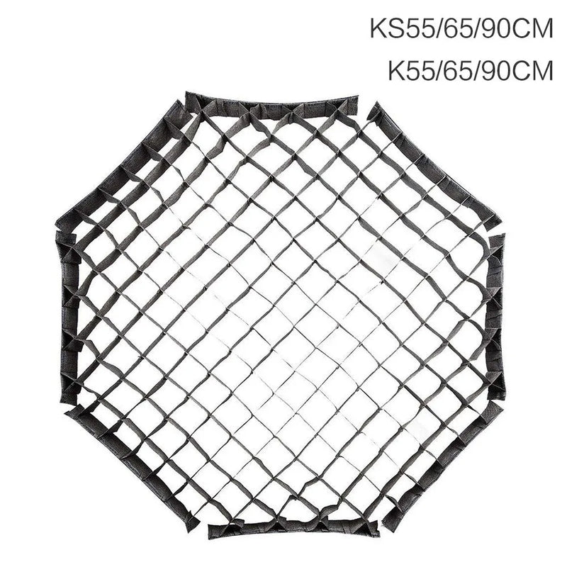 TRIOPO 55cm 65cm 90cm 120cm Honeycomb Grid for TRIOPO Foldable Softbox Octagon Umbrella Soft Box (Grid Only)