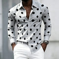 Men's shirt with polka dot print, trendy and personalized | SAMAG
