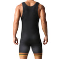 Men's one-piece shapewear, high elasticity tight fitting fitness, sports, casual wrestling, vest, swimsuit