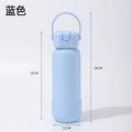 18oz24oz32oz Thermos Bottle With Straw Stainless Steel Car Thermal Cup Sports Water Bottles Keeps Cold and Heat Thermal Mug