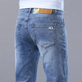 Spring Autumn Men's Slim Jeans Stylish Casual Stretch | SAMAG
