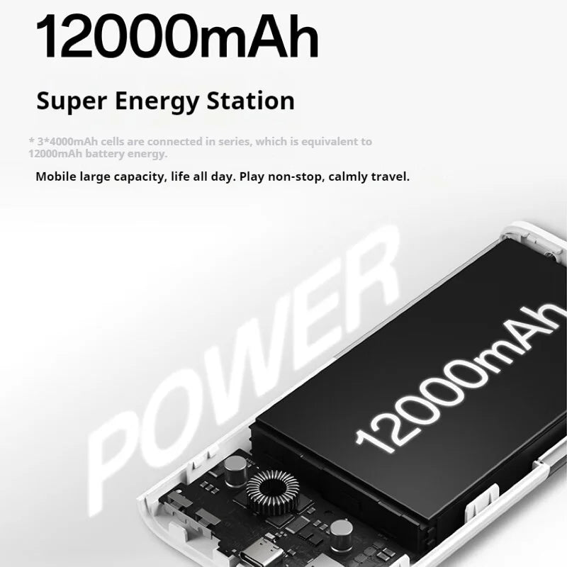 OnePlus SUPERVOOC 100W Fast Charging Power Bank 12000mAh Portable High Capacity Mobile Phone Battery Charger Custom Accessories