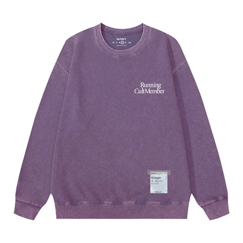 Satisfy SoftCell Men's round-neck sweatshirt Running | SAMAG