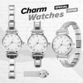 9MM Titanium Stainless Steel Bracelet for Women Men Watch Bracelet DIY Making Italian Charm Link Bracelets Replacement Fashion