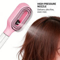 2Pcs/Set 2-in-1 Multi-functional Spray Bottle Comb Anti-static wet Dry Scalp Massage Bristle Comb,Salon Fluffy Modeling Comb