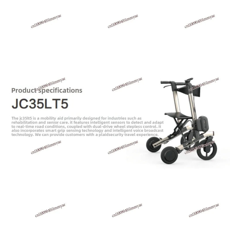 Intelligent Driving Rehabilitation and Elderly Care Intelligent Sensor Double Drive Wheel Stepless Control