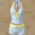 Sexy Women's Swimsuit Polka Dot Tankinis Bikinis Sets | SAMAG