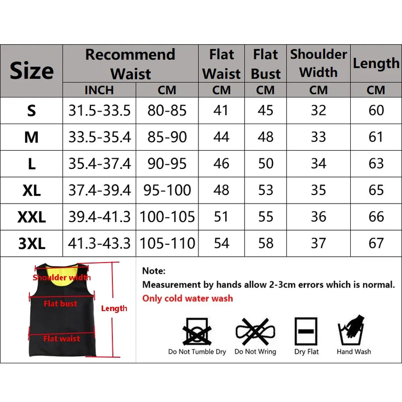 Men Slimming Body Shaper Modeling Vest Belly Reducing Shapewear Fat Burning Weight Loss Waist Trainer Sweat Corset Gym Tank Tops