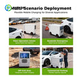 Customized All-in-One Mobile Energy Storage Charging Unit 200kWh 120kW Integrated EV Charger and Power Bank