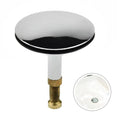 1Pcs New Pop Up Waste Stopper Bathtub Plug Only Flat Seal Brass Bath Stopper 43mm Adjustable Bathroom Tub Drain Filter