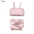 DIY Lingerie Collocation Clothing Set Accessories Doll Underwear Lace Homewear Bra Dress Pajamas