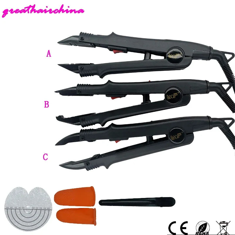 JR-611 Professional Mini Hair Fusion Iron Constant Temperature Heat Keratin Melt Extension Connector Tool for Hairdress