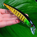 14cm 18.5g 3D Bionic Minnow Fishing Lure Hard Bait with 3 | SAMAG