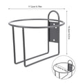 Wall Mounted Gallon Water Jug Holder Heavy Duty Round Bottle Rack Space Saving Kitchen Storage Organizer - View 6 | SAMAG