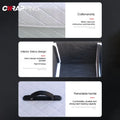 Car Trunk Organizer Box Large Capacity Auto Multiuse Tools Storage Bag Stowing Tidying Leather Folding for Car Trunk Storage Box